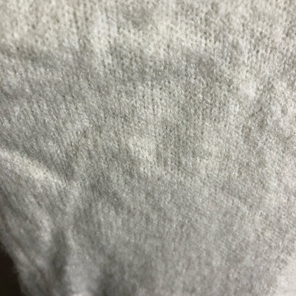 Raga Cream Wrap Open Back Mock Turtleneck Sweater… - image 5